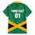 Personalized Jamaica 2024 Family Matching Tank Maxi Dress and Hawaiian Shirt Jumieka Reggae Boyz - Wonder Print Shop