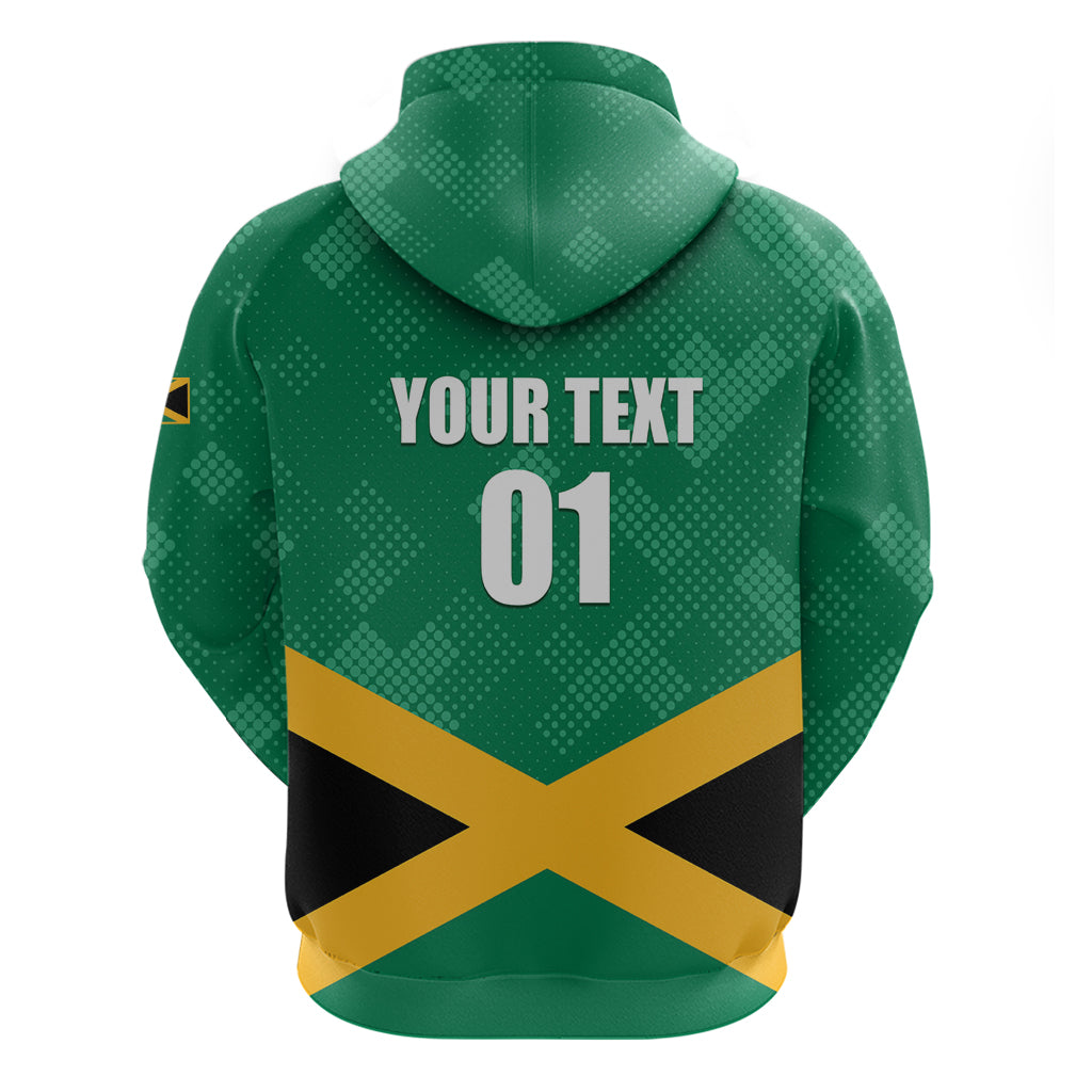 Personalized Jamaica 2024 Hoodie Jumieka Reggae Boyz - Wonder Print Shop