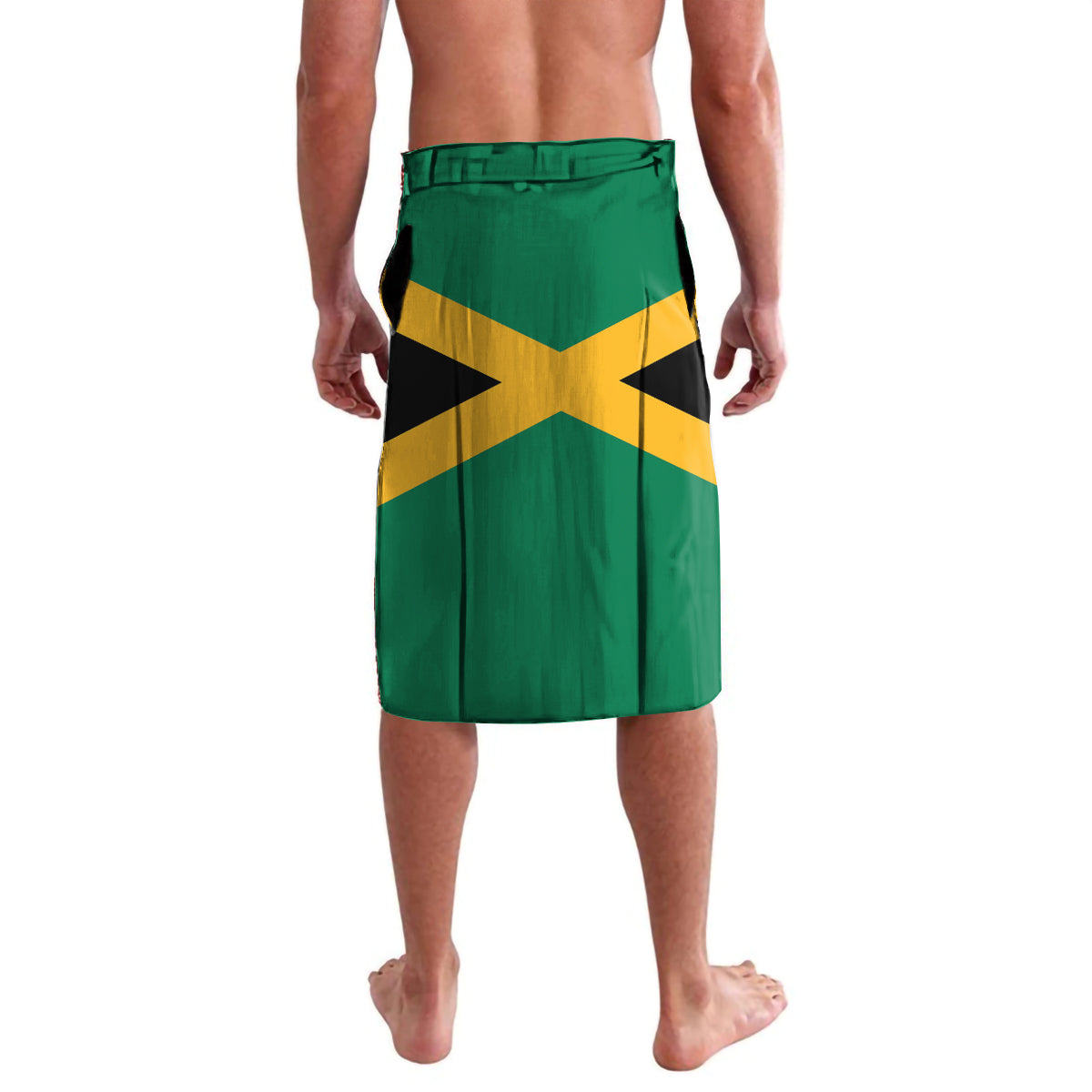 Personalized Jamaica 2024 Lavalava Jumieka Reggae Boyz - Wonder Print Shop