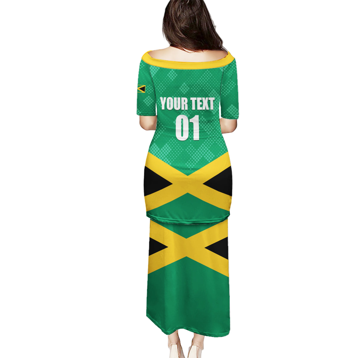 Personalized Jamaica 2024 Puletasi Jumieka Reggae Boyz - Wonder Print Shop