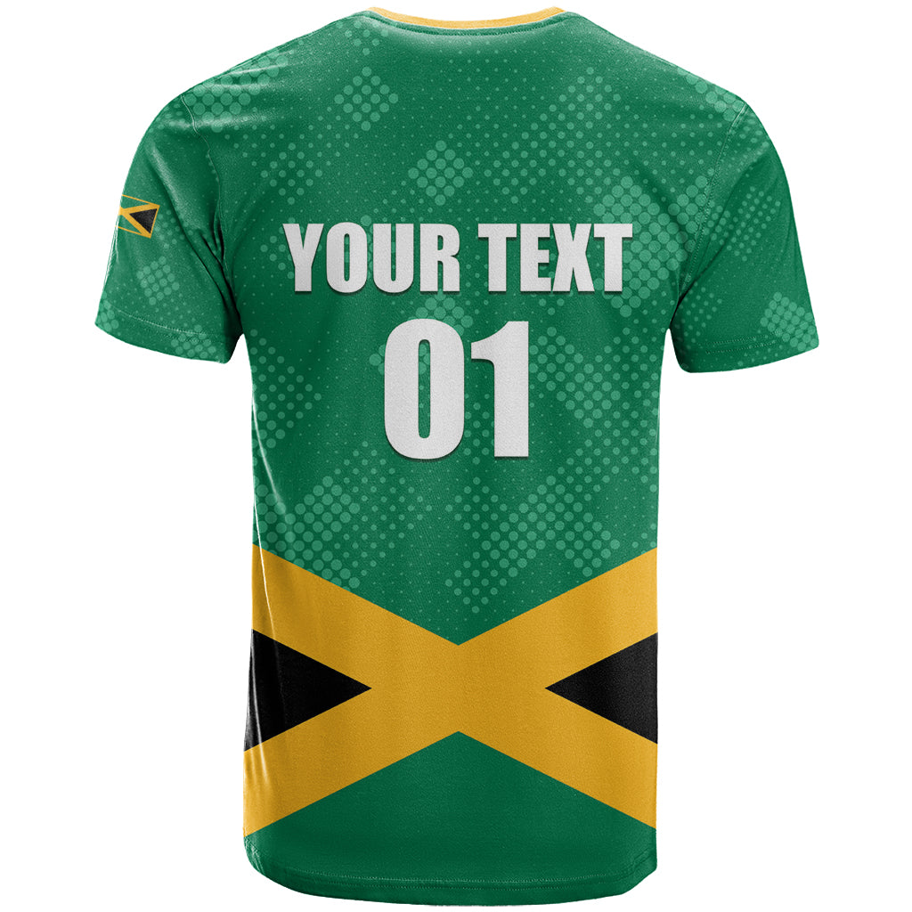Personalized Jamaica 2024 T Shirt Jumieka Reggae Boyz - Wonder Print Shop