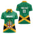 Personalized Jamaica 2024 Women Polo Shirt Jumieka Reggae Boyz - Wonder Print Shop