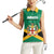 Personalized Jamaica 2024 Women Sleeveless Polo Shirt Jumieka Reggae Boyz - Wonder Print Shop