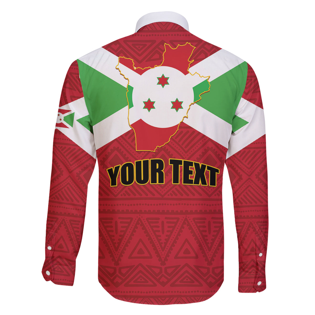 Personalized Burundi Family Matching Summer Maxi Dress and Hawaiian Shirt Coat Of Arms African Pattern - Wonder Print Shop