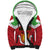 Personalized Burundi Sherpa Hoodie Coat Of Arms African Pattern
