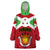 Personalized Burundi Wearable Blanket Hoodie Coat Of Arms African Pattern