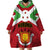 Personalized Burundi Wearable Blanket Hoodie Coat Of Arms African Pattern