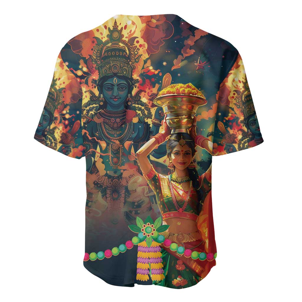 Bonalu Festival 2024 Baseball Jersey Bonam Parikrama - Wonder Print Shop