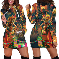 Bonalu Festival 2024 Hoodie Dress Bonam Parikrama - Wonder Print Shop