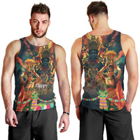 Bonalu Festival 2024 Men Tank Top Bonam Parikrama - Wonder Print Shop