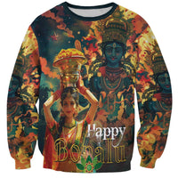 Bonalu Festival 2024 Sweatshirt Bonam Parikrama - Wonder Print Shop