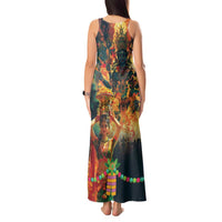 Bonalu Festival 2024 Tank Maxi Dress Bonam Parikrama - Wonder Print Shop