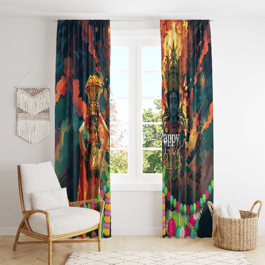 Bonalu Festival 2024 Window Curtain Bonam Parikrama - Wonder Print Shop
