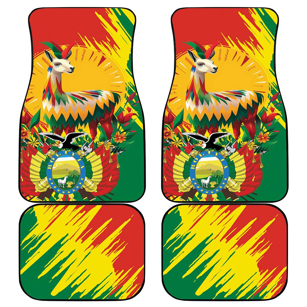 Bolivia Independence Day Car Mats Puliwya Achka Aylluska Mamallaqta - Wonder Print Shop