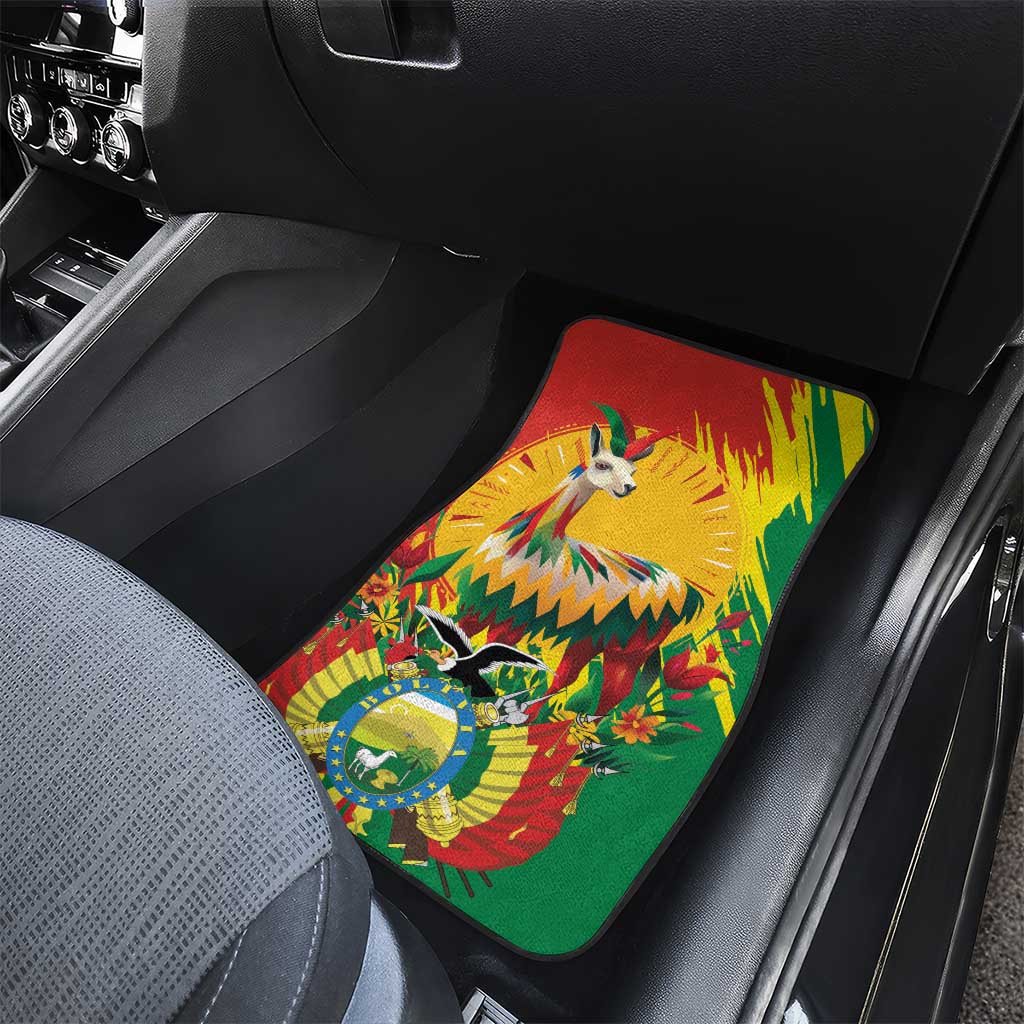 Bolivia Independence Day Car Mats Puliwya Achka Aylluska Mamallaqta - Wonder Print Shop