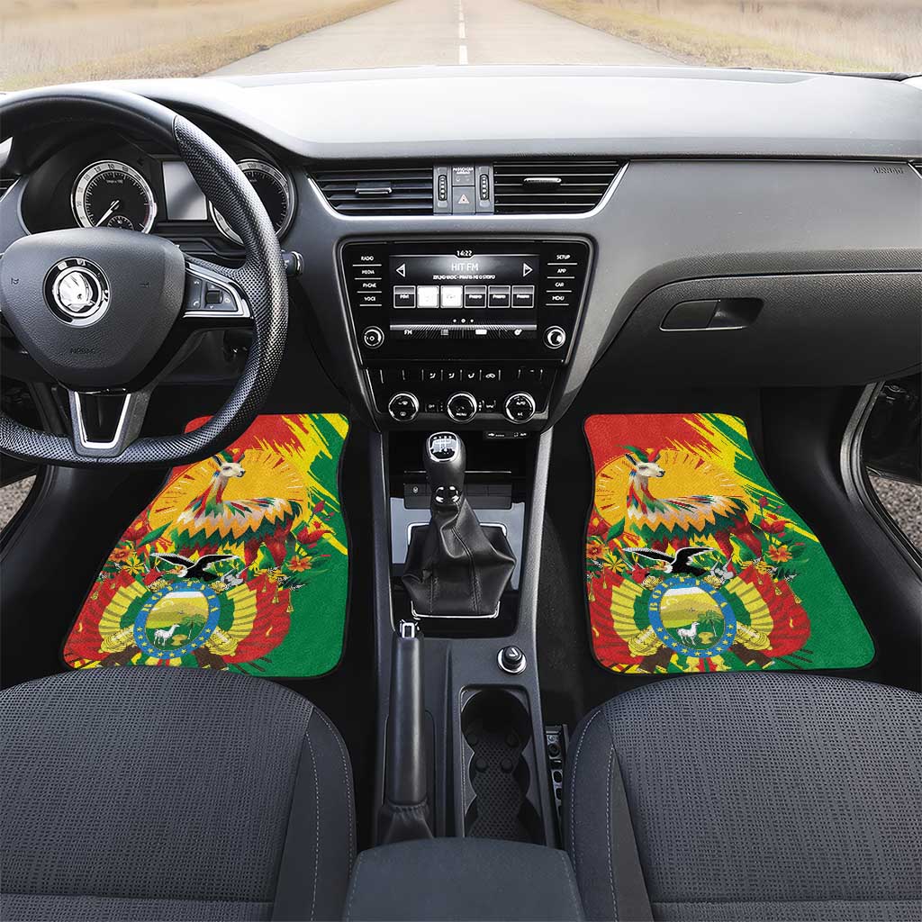 Bolivia Independence Day Car Mats Puliwya Achka Aylluska Mamallaqta - Wonder Print Shop