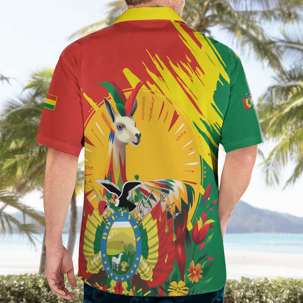 Bolivia Independence Day Hawaiian Shirt Puliwya Achka Aylluska Mamallaqta - Wonder Print Shop
