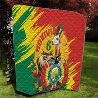 Bolivia Independence Day Quilt Puliwya Achka Aylluska Mamallaqta - Wonder Print Shop