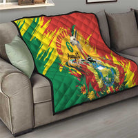 Bolivia Independence Day Quilt Puliwya Achka Aylluska Mamallaqta - Wonder Print Shop