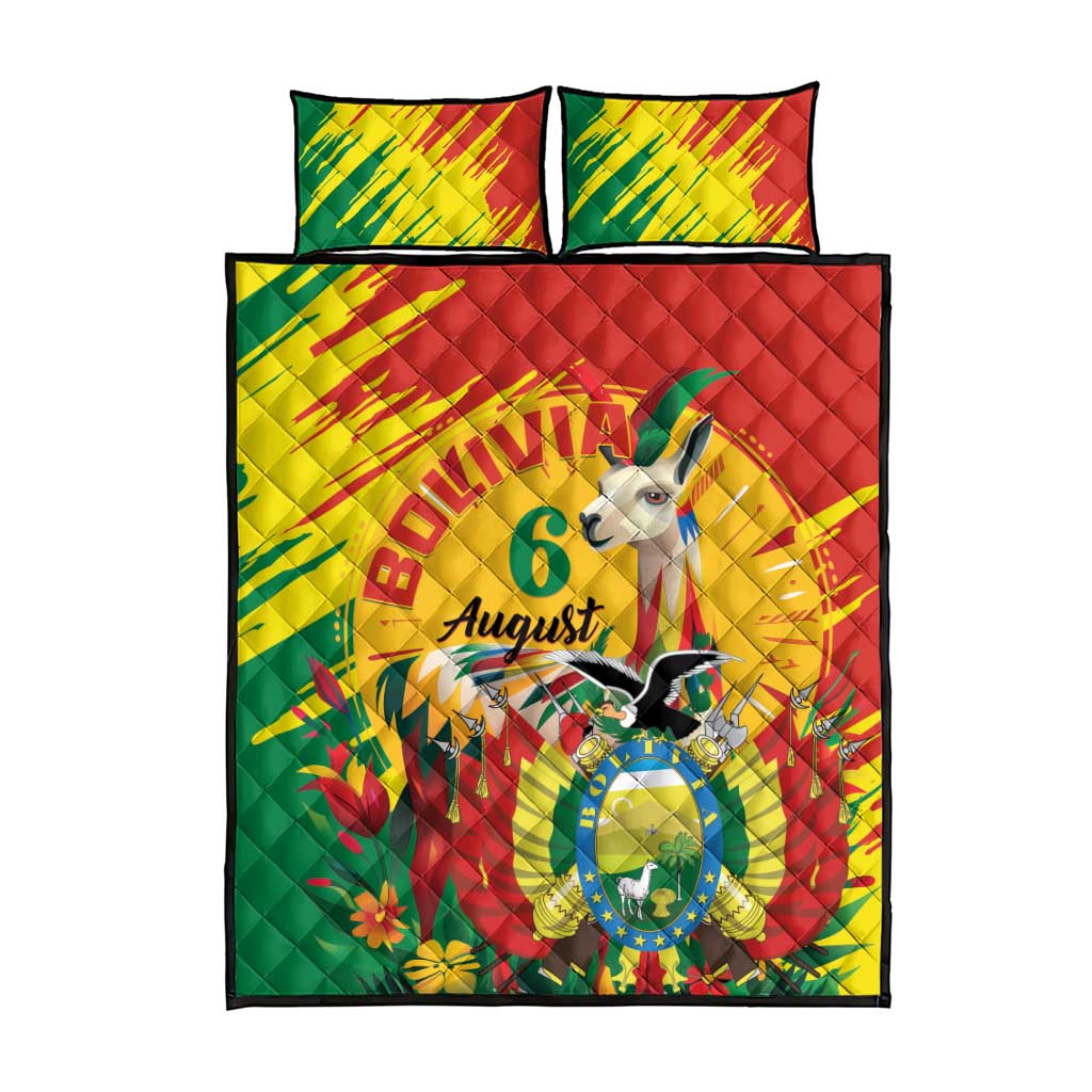 Bolivia Independence Day Quilt Bed Set Puliwya Achka Aylluska Mamallaqta - Wonder Print Shop