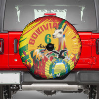 Bolivia Independence Day Spare Tire Cover Puliwya Achka Aylluska Mamallaqta - Wonder Print Shop