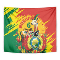 Bolivia Independence Day Tapestry Puliwya Achka Aylluska Mamallaqta - Wonder Print Shop