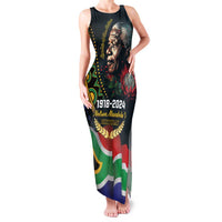 Nelson Mandela Birthday Family Matching Tank Maxi Dress and Hawaiian Shirt Leader of the Nation - Wonder Print Shop