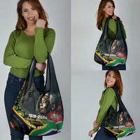 Nelson Mandela Birthday Grocery Bag Leader of the Nation