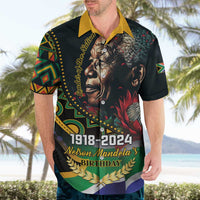 Nelson Mandela Birthday Hawaiian Shirt Leader of the Nation - Wonder Print Shop