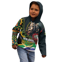 Nelson Mandela Birthday Kid Hoodie Leader of the Nation - Wonder Print Shop