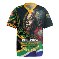 Nelson Mandela Birthday Rugby Jersey Leader of the Nation - Wonder Print Shop