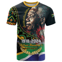 Nelson Mandela Birthday T Shirt Leader of the Nation - Wonder Print Shop