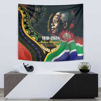 Nelson Mandela Birthday Tapestry Leader of the Nation - Wonder Print Shop