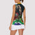 Nelson Mandela Birthday Women Sleeveless Polo Shirt Leader of the Nation - Wonder Print Shop