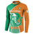 Ivory Coast Independence Day Button Sweatshirt Cote d Ivoire Elephant - Wonder Print Shop