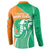 Ivory Coast Independence Day Button Sweatshirt Cote d Ivoire Elephant - Wonder Print Shop