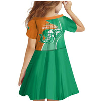 Ivory Coast Independence Day Family Matching Mermaid Dress and Hawaiian Shirt Cote d Ivoire Elephant - Wonder Print Shop