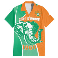 Ivory Coast Independence Day Family Matching Summer Maxi Dress and Hawaiian Shirt Cote d Ivoire Elephant - Wonder Print Shop