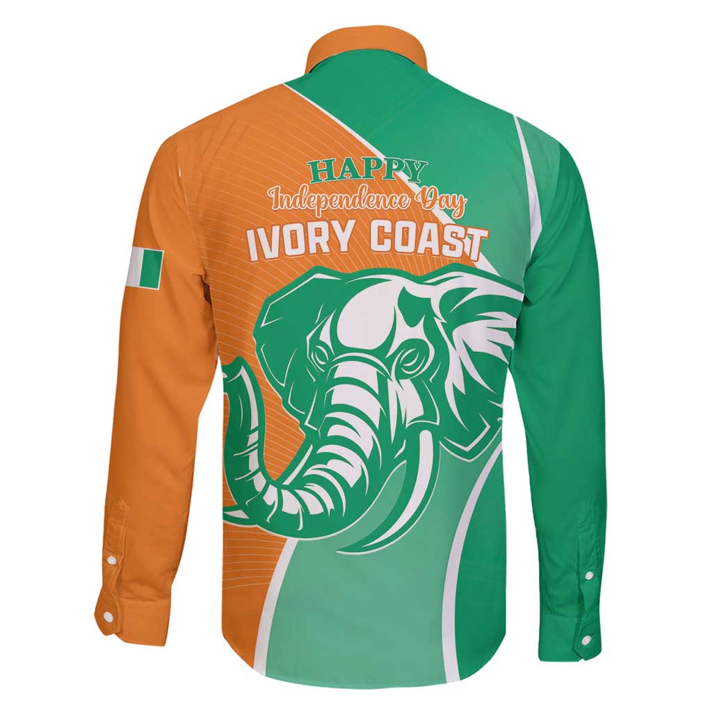 Ivory Coast Independence Day Family Matching Summer Maxi Dress and Hawaiian Shirt Cote d Ivoire Elephant - Wonder Print Shop