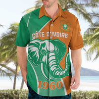 Ivory Coast Independence Day Hawaiian Shirt Cote d Ivoire Elephant - Wonder Print Shop