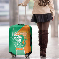 Ivory Coast Independence Day Luggage Cover Cote d Ivoire Elephant - Wonder Print Shop