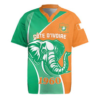Ivory Coast Independence Day Rugby Jersey Cote d Ivoire Elephant - Wonder Print Shop