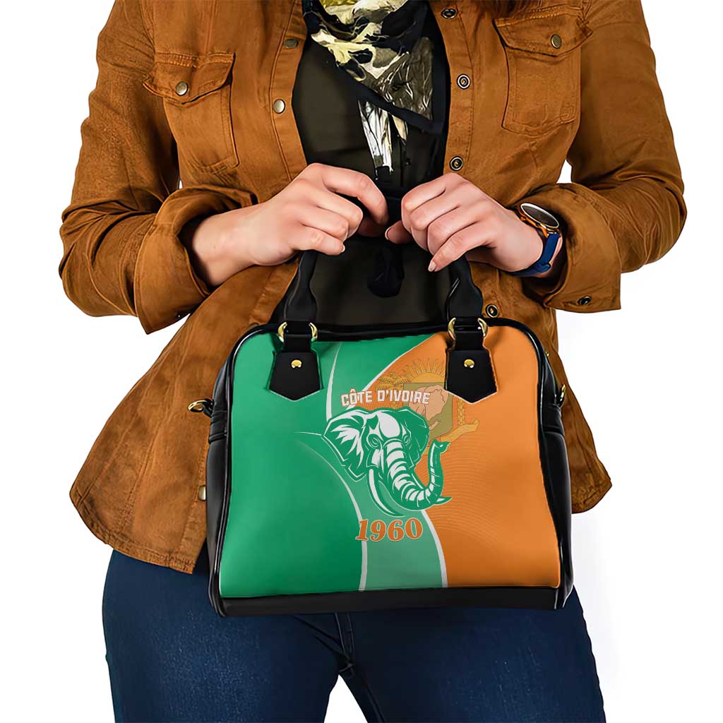 Ivory Coast Independence Day Shoulder Handbag Cote d Ivoire Elephant