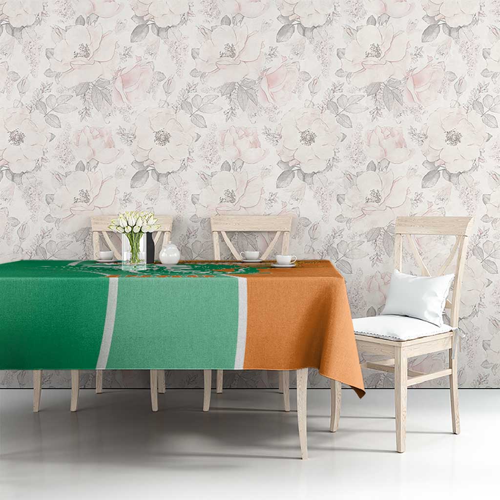 Ivory Coast Independence Day Tablecloth Cote d Ivoire Elephant - Wonder Print Shop