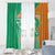 Ivory Coast Independence Day Window Curtain Cote d Ivoire Elephant - Wonder Print Shop