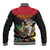 Personalized Guyana Emancipation Day Baseball Jacket Jaguar Skin Pattern - Wonder Print Shop