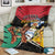 Guyana Emancipation Day Blanket Jaguar Skin Pattern - Wonder Print Shop