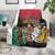 Guyana Emancipation Day Blanket Jaguar Skin Pattern - Wonder Print Shop