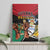Guyana Emancipation Day Canvas Wall Art Jaguar Skin Pattern - Wonder Print Shop