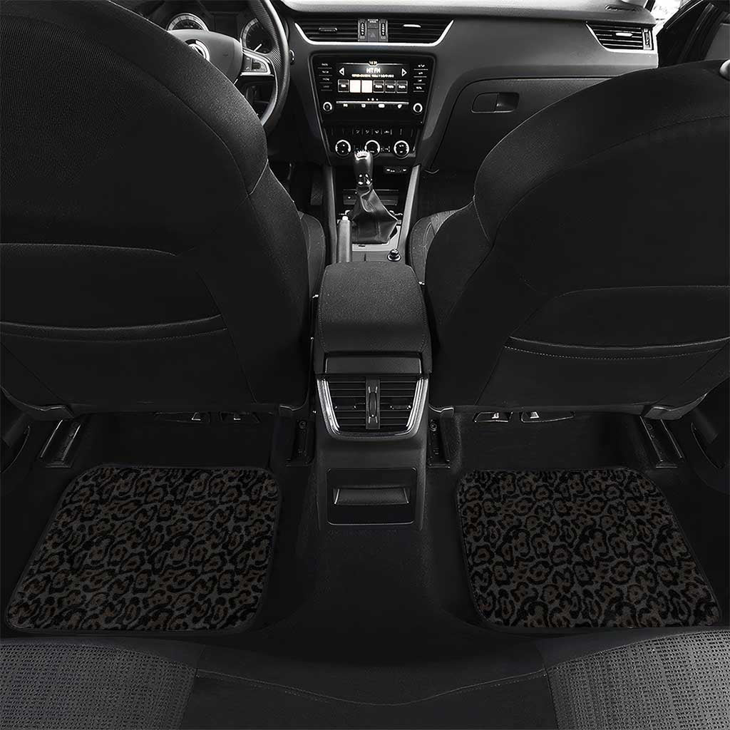 Guyana Emancipation Day Car Mats Jaguar Skin Pattern - Wonder Print Shop